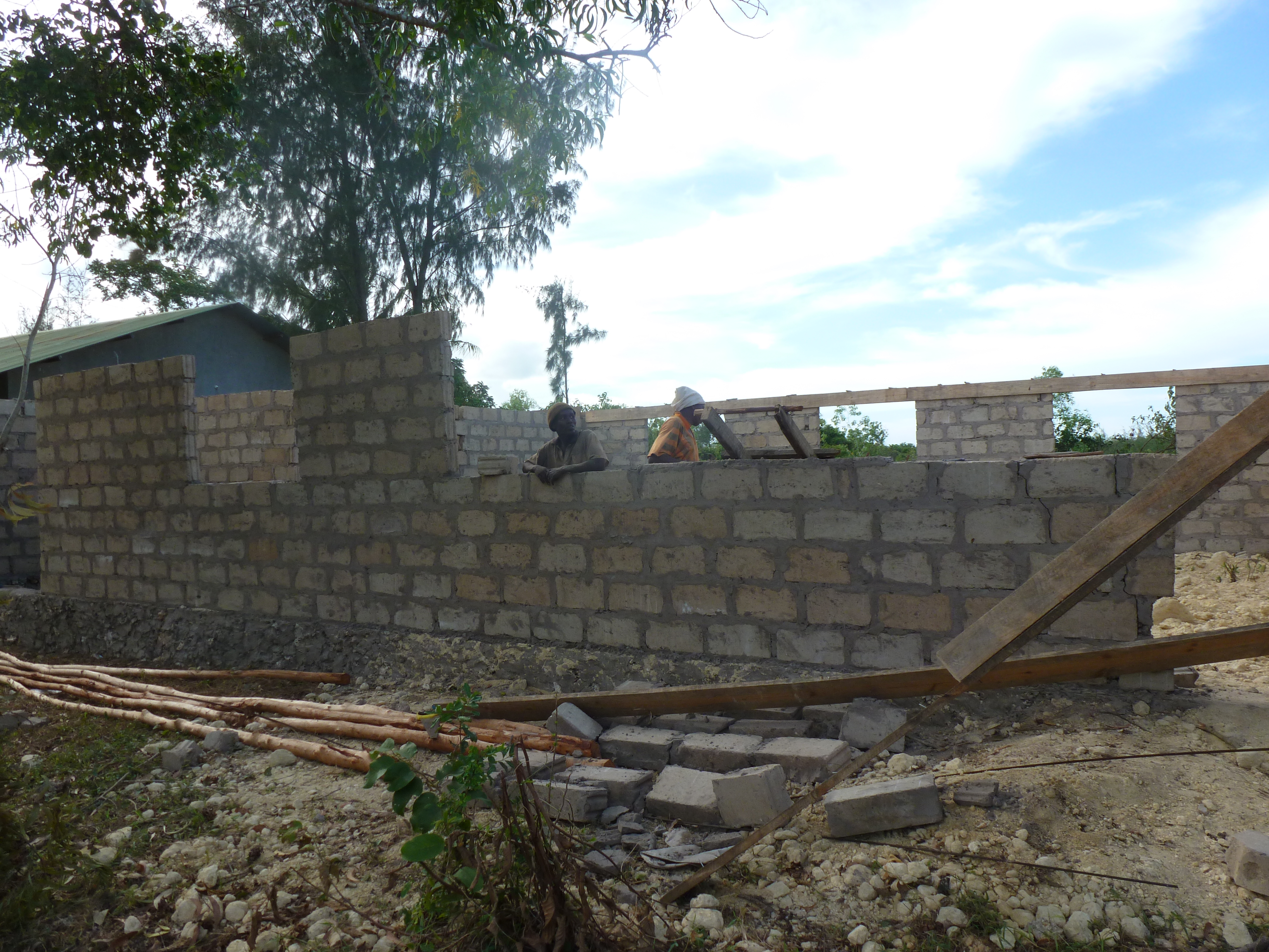 2019: Bouw wetenschapslab in KITOGANI TEACHERS CENTRE